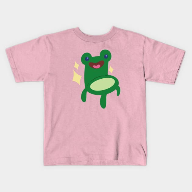 Froggy Chair! Kids T-Shirt by AmyNewBlue
